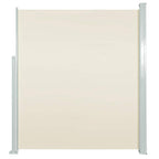 Vidaxl windscherm uittrekbaar 120x300 cm crème