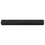 Vidaxl tennisscherm 1,2x50 m hdpe zwart