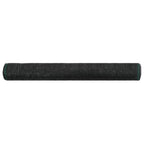 Vidaxl tennisscherm 1,2x100 m hdpe zwart
