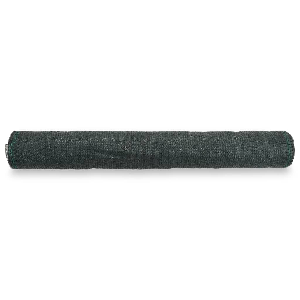 VidaXL Tennisscherm 1,2x25 m HDPE groen