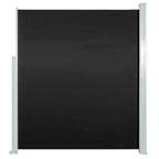 Vidaxl windscherm uittrekbaar 160x514 cm zwart