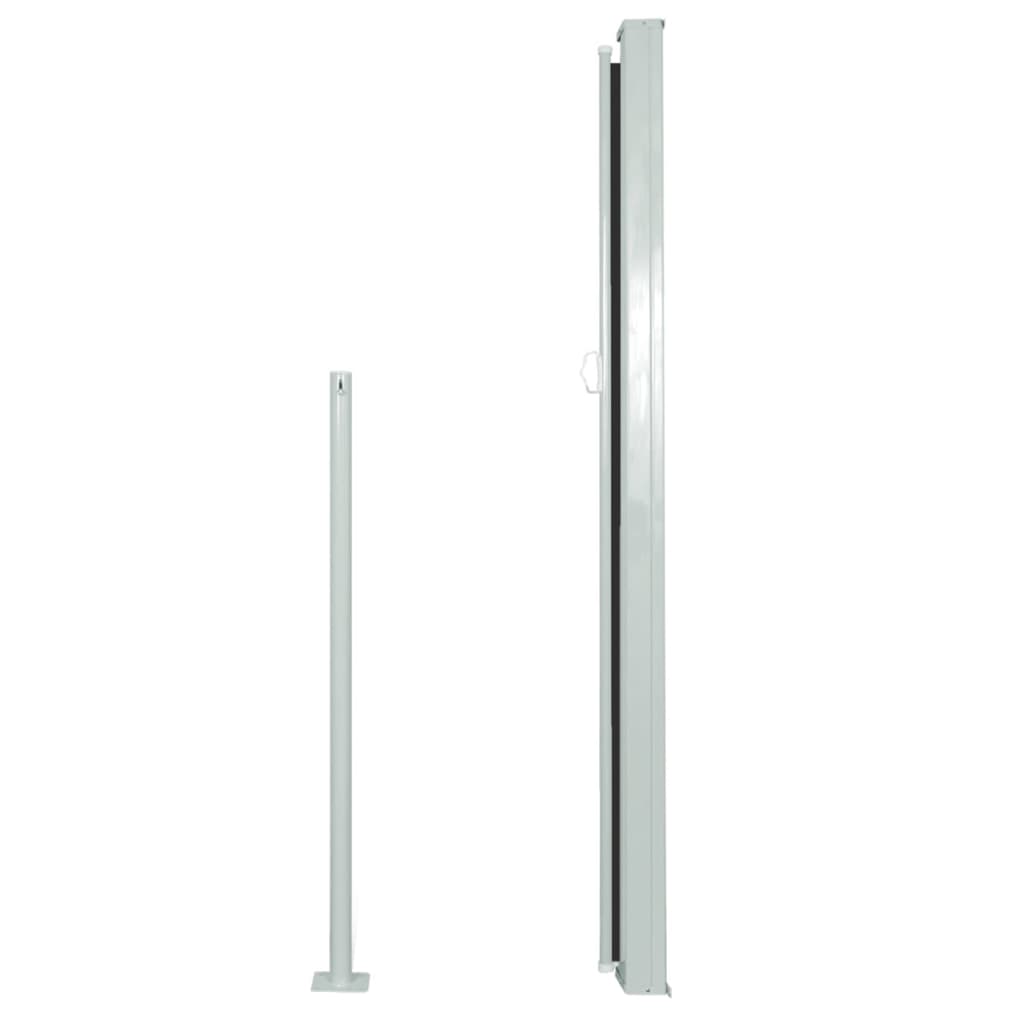Vidaxl windscherm uittrekbaar 160x514 cm zwart