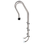 Vidaxl zwembadladder met 3 sporten 120 cm roestvrij staal 304