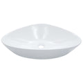 Vidaxl wastafel 58,5x39x14 cm keramiek wit