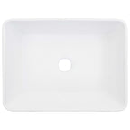 Vidaxl wastafel 40x30x13 cm keramiek wit