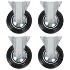 Vidaxl vaste wielen 4 st 160 mm