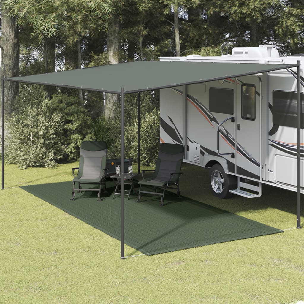 VidaXL Tenttapijt 250x600 cm HDPE groen
