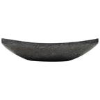 VidaXL Gootsteen 50x35x12 cm marmer zwart
