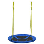 Vidaxl schommel 100 kg 110 cm blauw