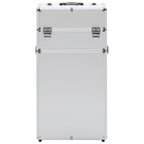 Vidaxl make-up trolley aluminium zilverkleurig