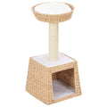 Vidaxl kattenkrabpaal met sisal krabpaal zeegras