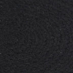 Vidaxl placemats 6 st rond 38 cm katoen effen zwart