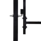 VidaXL Poort 2x4 m staal zwart
