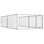 VidaXL Hondenkennel voor buiten 200x400x100 cm