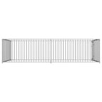 VidaXL Hondenkennel voor buiten 200x400x100 cm