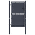 VidaXL Poort 100x175 cm staal antraciet