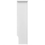 Vidaxl radiatorombouw 2 st 112 cm mdf wit