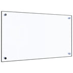 Vidaxl spatscherm keuken 70x40 cm gehard glas transparant