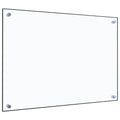 Vidaxl spatscherm keuken 70x50 cm gehard glas transparant
