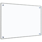 Vidaxl spatscherm keuken 70x50 cm gehard glas transparant