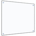 Vidaxl spatscherm keuken 70x60 cm gehard glas transparant