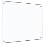 Vidaxl spatscherm keuken 70x60 cm gehard glas transparant