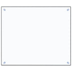 Vidaxl spatscherm keuken 70x60 cm gehard glas transparant