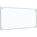 Vidaxl spatscherm keuken 80x40 cm gehard glas transparant
