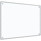 Vidaxl spatscherm keuken 80x60 cm gehard glas transparant