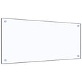 Vidaxl spatscherm keuken 90x40 cm gehard glas transparant