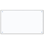 Vidaxl spatscherm keuken 90x50 cm gehard glas transparant