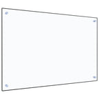 Vidaxl spatscherm keuken 90x60 cm gehard glas transparant