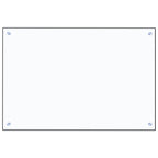 Vidaxl spatscherm keuken 90x60 cm gehard glas transparant