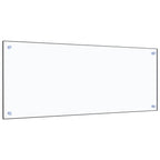 Vidaxl spatscherm keuken 100x40 cm gehard glas transparant