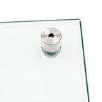 Vidaxl spatscherm keuken 100x40 cm gehard glas transparant