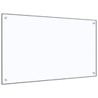 Vidaxl spatscherm keuken 100x60 cm gehard glas transparant