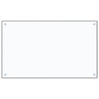 Vidaxl spatscherm keuken 100x60 cm gehard glas transparant