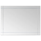 Vidaxl wandspiegel 60x40 cm glas