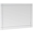 Vidaxl wandspiegel 60x40 cm glas