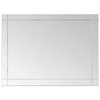 Vidaxl wandspiegel 60x50 cm glas
