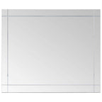 Vidaxl wandspiegel 80x60 cm glas