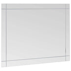 Vidaxl wandspiegel 80x60 cm glas