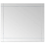 Vidaxl wandspiegel 100x60 cm glas