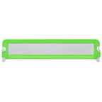 Vidaxl bedhekje peuter 180x42 cm polyester groen