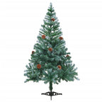 Vidaxl kunstkerstboom met dennenappels 150 cm