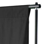 Vidaxl achtergrond zonder standaard 300x300 cm katoen zwart