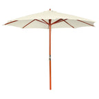 Vidaxl parasol 300x258 cm zandwit