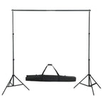 VidaXL Achtergrondsysteem 600x300 cm groen