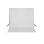 Vidaxl achtergrondsysteem 600x300 cm wit