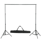 Vidaxl achtergrondsysteem 600x300 cm wit